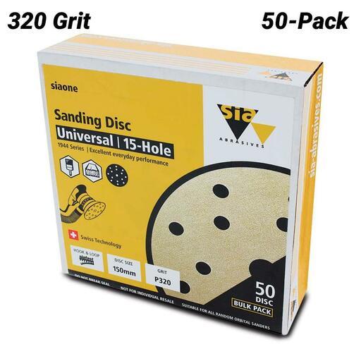 thumbnail image 2 of Norton DEERFOS CA331 150mm (6") Hook & Loop Sanding Discs – Plain (No Hole), 40-400 Grit Available 2 of 5