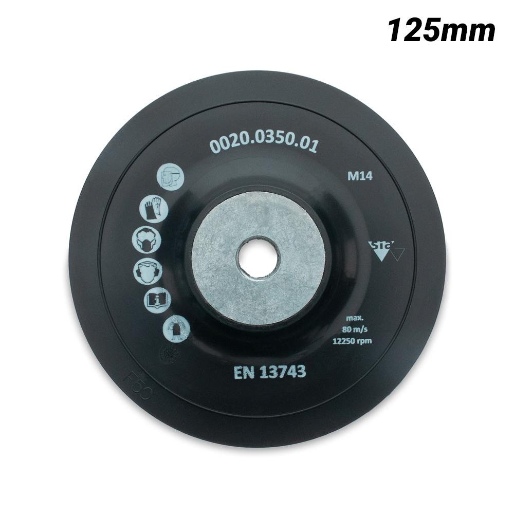 Sia Abrasives F03E004F15 125mm (5") M14 Hard Fibre Disc Backing Pad