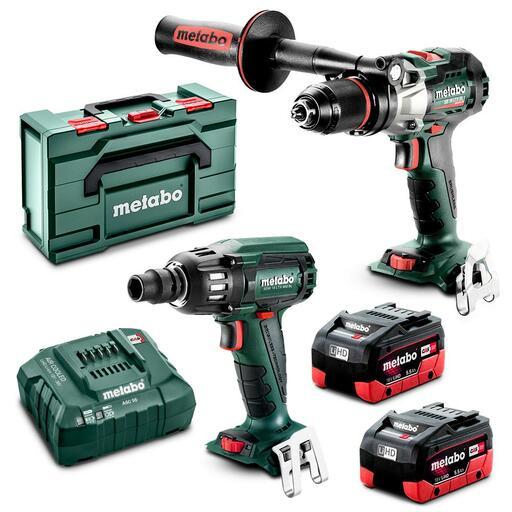 Metabo MET18BL2MB2HD5.5AH (AU68201055) 18V 5.5Ah Li-ion Cordless Brushless 2pce Combo Kit – image 2