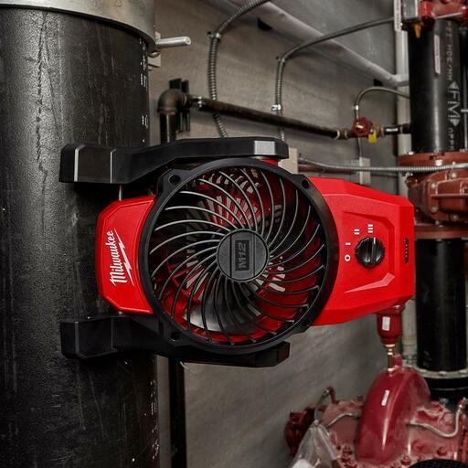 Milwaukee M12AF-0 12V Li-ion Cordless 152mm (6") Mounting Fan - Skin Only – image 8
