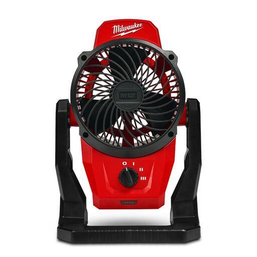 Milwaukee M12AF-0 12V Li-ion Cordless 152mm (6") Mounting Fan - Skin Only – image 2