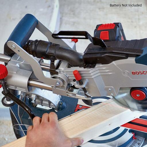 Bosch GCM 18V-216 DC (0.601.B47.040) 18V Li-ion Cordless BITURBO Brushless 216mm (8-1/2") Mitre Saw - Skin Only – image 2