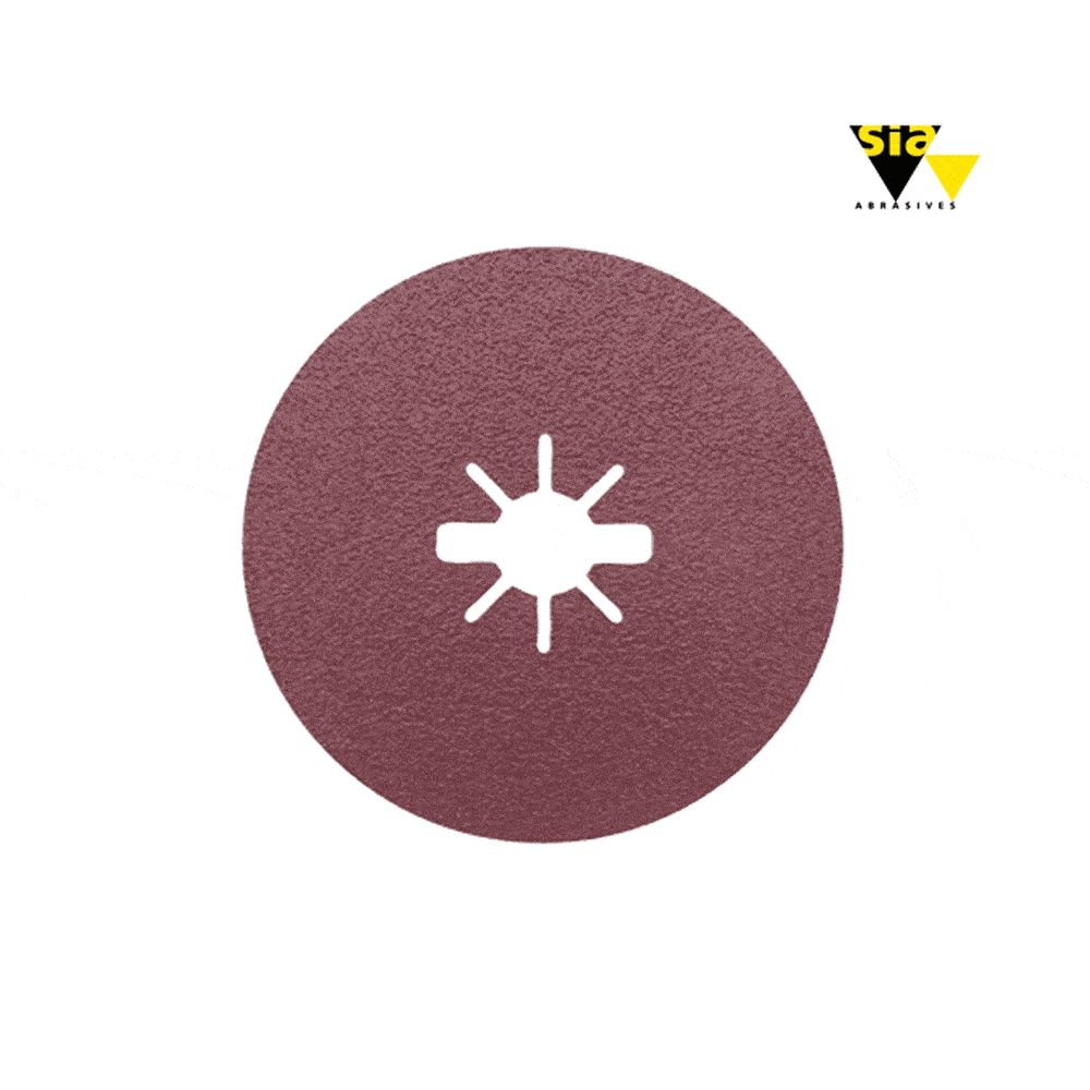 Sia Abrasives F03E007TA7 125mm x 22mm X-Lock P60 Ceramic Fibre Disc