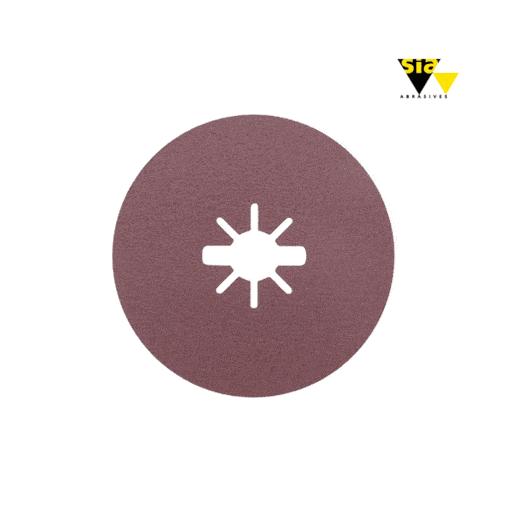 Sia Abrasives F03E007TA5 125mm x 22mm X-Lock P80 Ceramic Fibre Disc – image 3