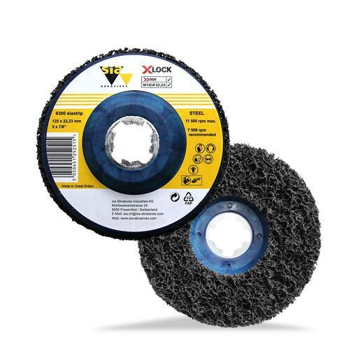 Sia Abrasives F03E014LN2 125mm x 22.23mm Strip Disc – image 4