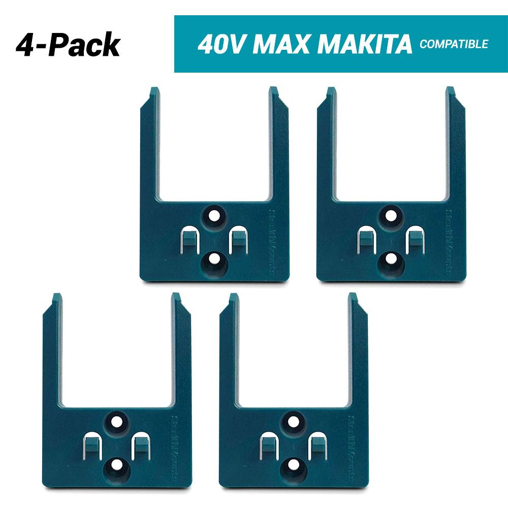 StealthMounts TM-MK40-BLU-4 4-Pack 40V XGT Makita Blue Tool - Main Image