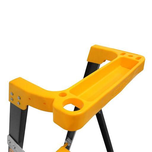 Gorilla FPL005-PRO PRO-LITE 1.5m 150kg 5-Step Fibreglass Industrial Platform Ladder – image 2