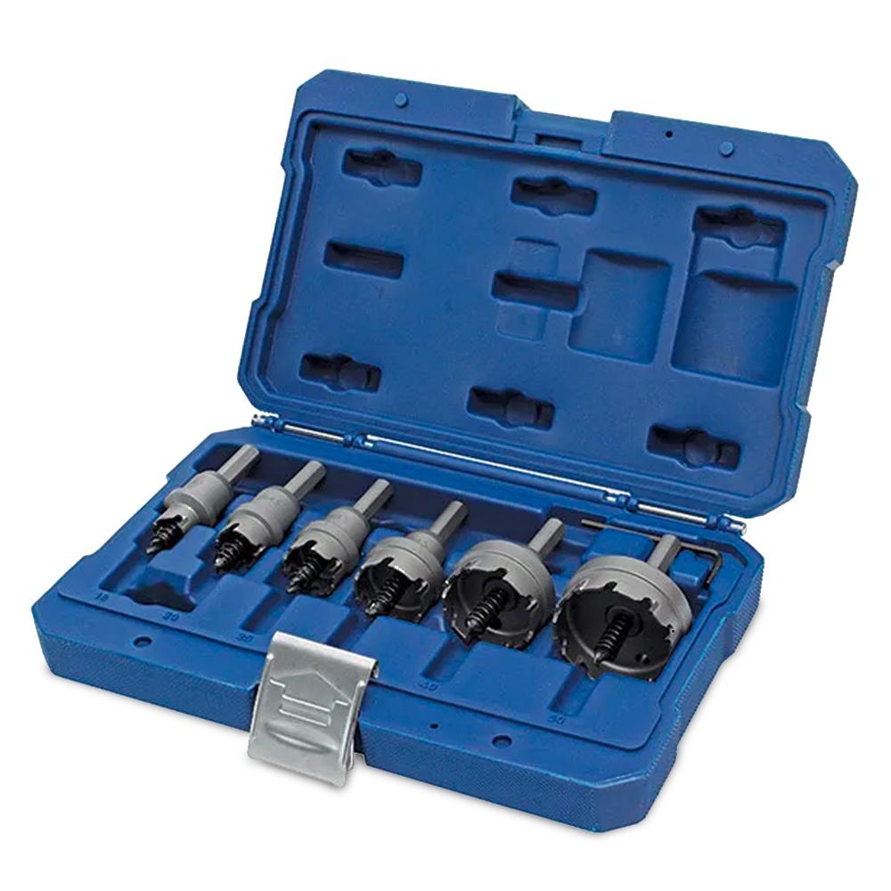 Holemaker MCS-SET6 6pce 4.5mm Depth TCT Holesaw Set – image 1