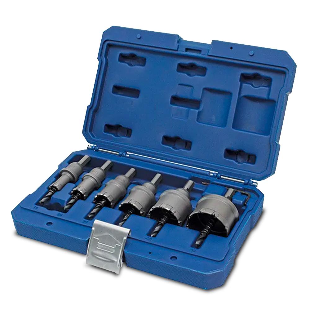 Holemaker MCTR-SET6 6pce 25mm Depth TCT Holesaw Set – image 1
