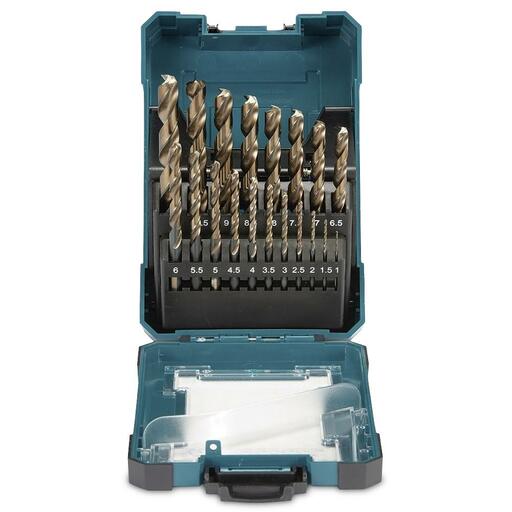 Makita D-67583 19pce 1-10mm Metric M-Force Drill Bit Set