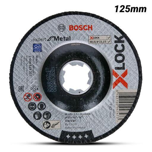 Bosch EXPERT FOR METAL (2.608.619.257) 125mm x 2.5mm x 22.23mm Depressed Centre Metal Cut Off Disc – image 2