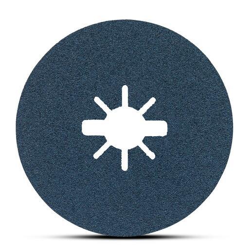 Bosch BFM,125,G80,X-LOCK (2.608.619.162) EXPERT 125mm (5") 80 Grit R574 Fibre Sanding Discs – image 4