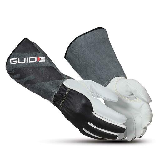 Guide G1230 Goat Grain Leather TIG Welding Gloves