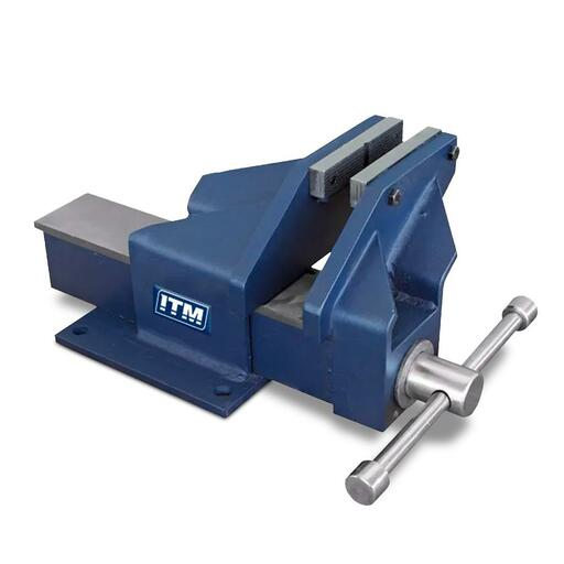 ITM TM104-200 200mm Offset Jaw Fabricated Steel Bench Vice – image 2