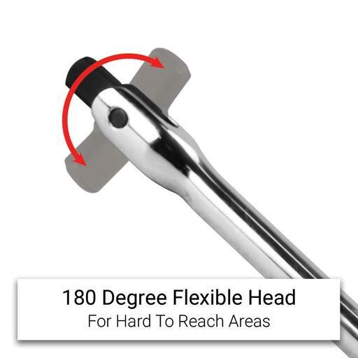 Daytona DCV34600 3/4" Drive 600mm Breaker Bar With Swivel Head – image 5