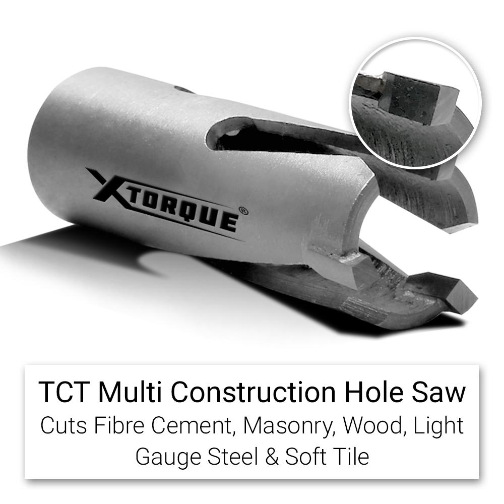 Xtorque XTTCT32 32mm TCT Multi Construction Hole Saw – image 2