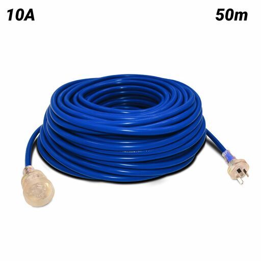 Bayer BEX50M15A 50m x 2.5mm² 250V 10AMP Plug 2.5mm² Cable Extension Lead