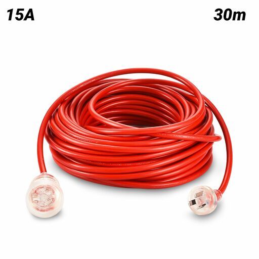 Bayer BEX30M15A 30m x 1.5mm² 250V 15A Heavy Duty Extension Lead