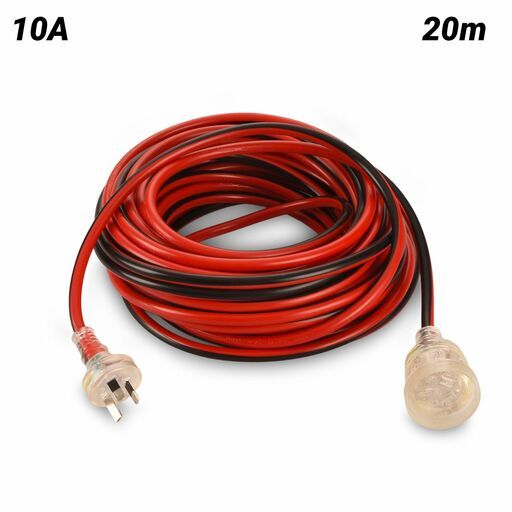 Bayer BEX20M10A 20m x 1.0mm² 250V 10A Heavy Duty Extension Lead
