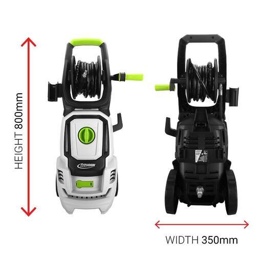 Typhoon TEPW2000 2.0kW 3280PSI High Pressure Washer with Turbo Head – image 2