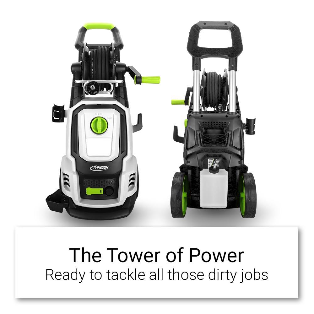 Typhoon TEPW2500 2.5kW 4266PSI High Pressure Washer with Turbo Head – image 3