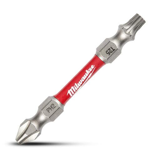 Milwaukee 48324312 SHOCKWAVE PH2/Tprx25 60mm Double Ended Driver Bit – image 4