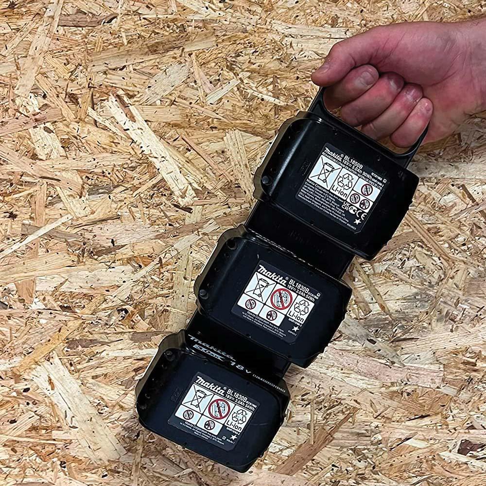 StealthMounts BD-MK-18-H-1 18V Makita LXT Battery Holder Board