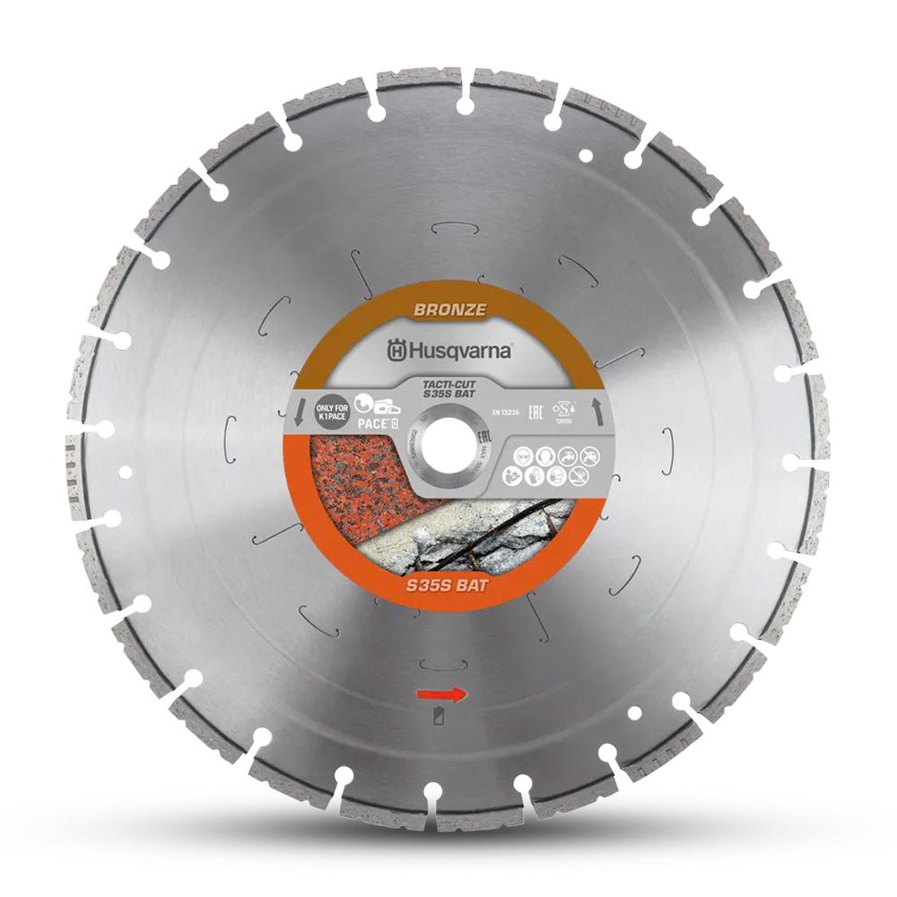 Husqvarna TACTI-CUT S35S (5296639-01) 350mm (14") Concrete Diamond Blade to suit K1 Pace Saw – image 2