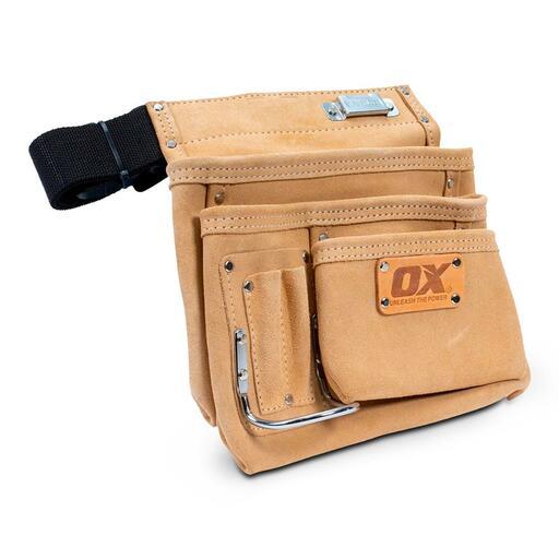 OX Tools OX-T265301 6 Pocket Suede Leather Tool Belt – image 2