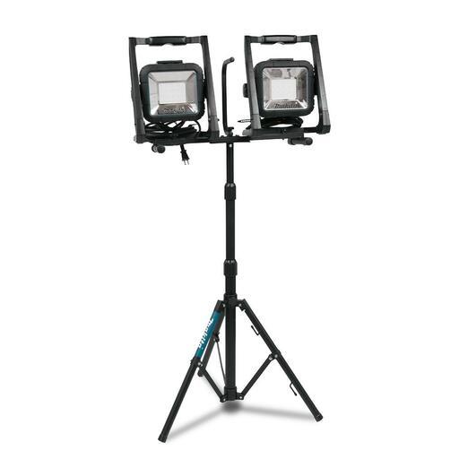 Makita DML805X02 18V Li-ion Cordless & Corded LED Flood Work Lights with Tripod - Skins Only