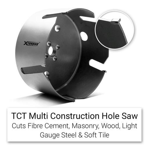 Xtorque XTTCT152 152mm TCT Multi Construction Hole Saw – image 2