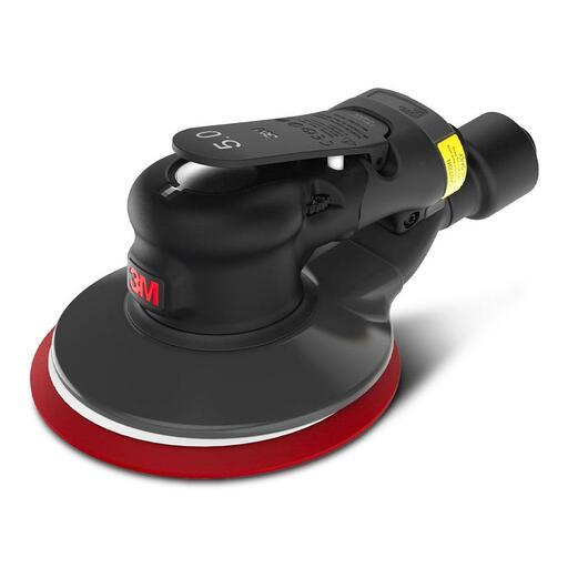3M 7100258707 (60440605107) 8mm x 150mm Elite Air & Pneumatic Central-Vacuum-Ready Random Orbital Sander