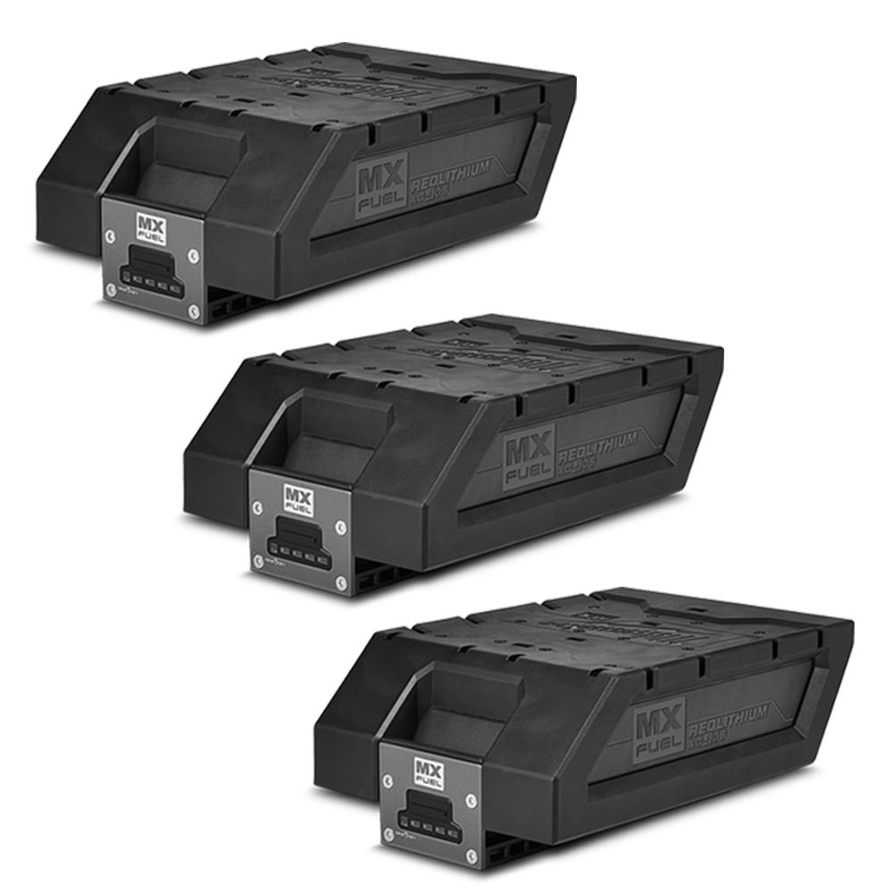 Milwaukee MXFXC406 + MXFXC406 + MXFXC406 3-pack MX FUEL Li-ion 6.0Ah ONE-KEY Cordless RED LITHIUM XC406 Battery – image 2
