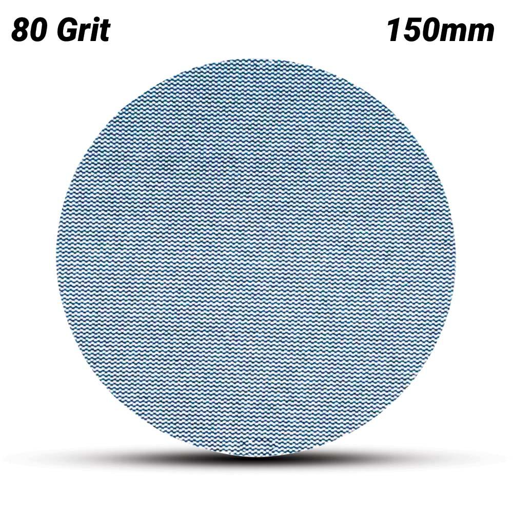 3M UU011348032 (53279) 150mm (6") 80 Grit Hook & Loop 310W Sanding Disc – image 1