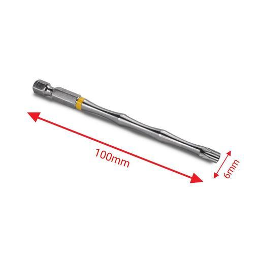 Xtorque TX27100 TX27 100mm Torx Head Torsion Driver Bit - 2 Pack – image 3