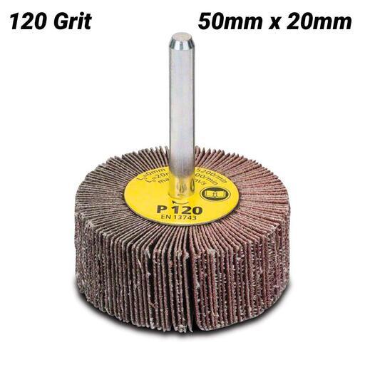 Bosch 50X20MM G120 1X (1.609.200.288) 50mm x 20mm 120 Grit Flap Wheel