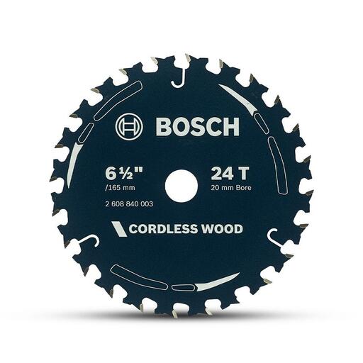 Bosch CO WOOD H 165X20-24 (2.608.840.003) EXPERT 165mm (6.5") 24T Cordless Wood Circular Saw Blade – image 4