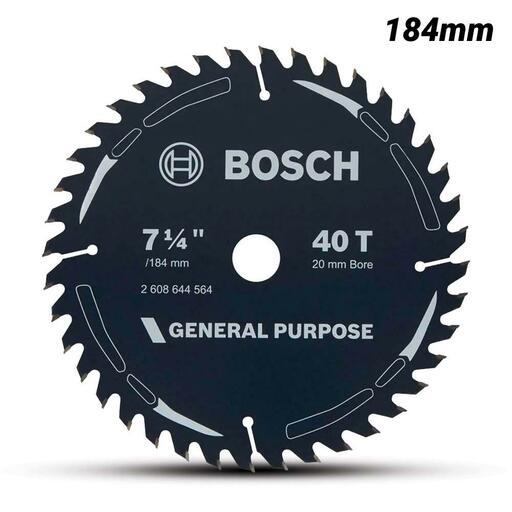 Bosch GP WOOD H 184X20-40 (2.608.644.564) EXPERT 184mm (7") 40T General Purpose Wood Circular Saw Blade – image 2