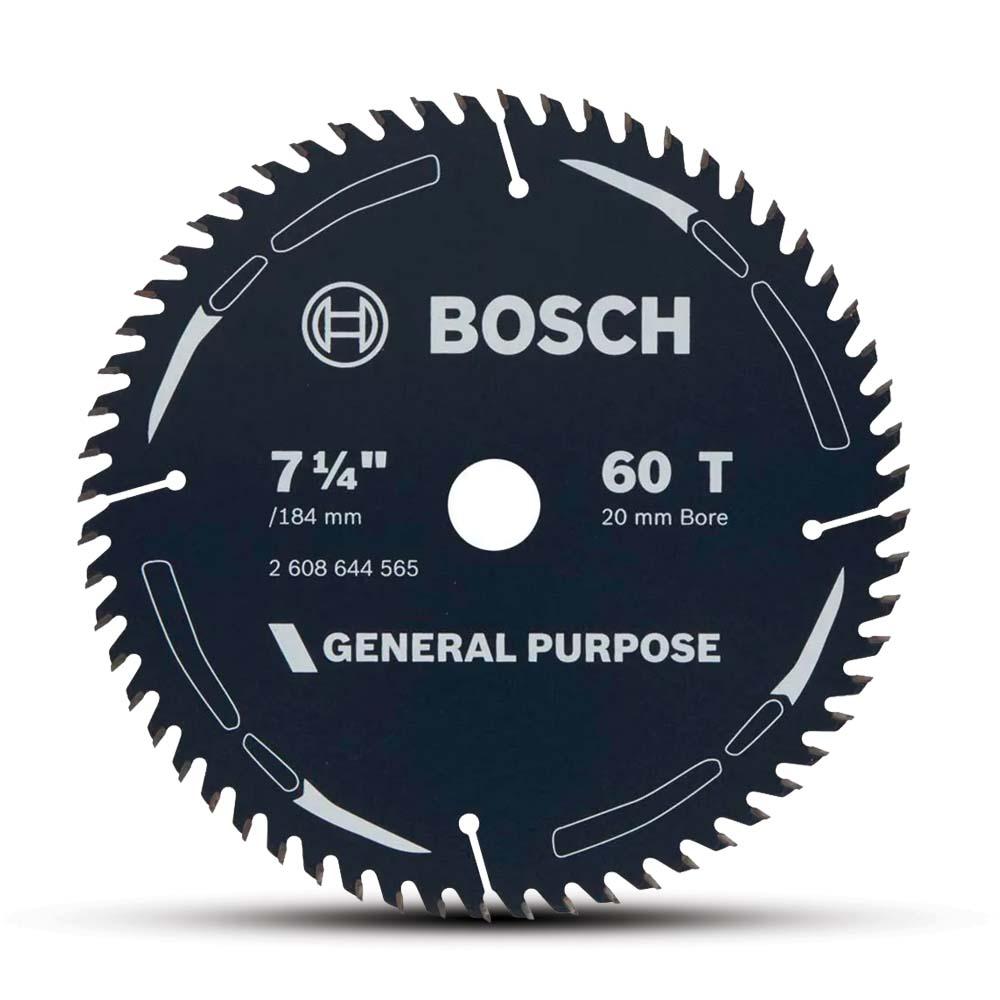 Bosch GP WOOD H 184X20-60 (2.608.644.565) 184mm (7-1/4") 60T General Purpose Wood Circular Saw Blade – image 4