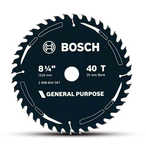 Bosch GP WOOD H 210X25-40 (2.608.644.567) EXPERT 210mm (8-1/4") 40T General Purpose Wood Circular Saw Blade – image 4