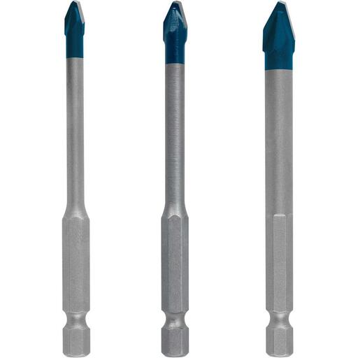 Bosch 2.608.900.595 EXPERT 3pce 90mm HEX-9 HardCeramic Drill Bit Set – image 8
