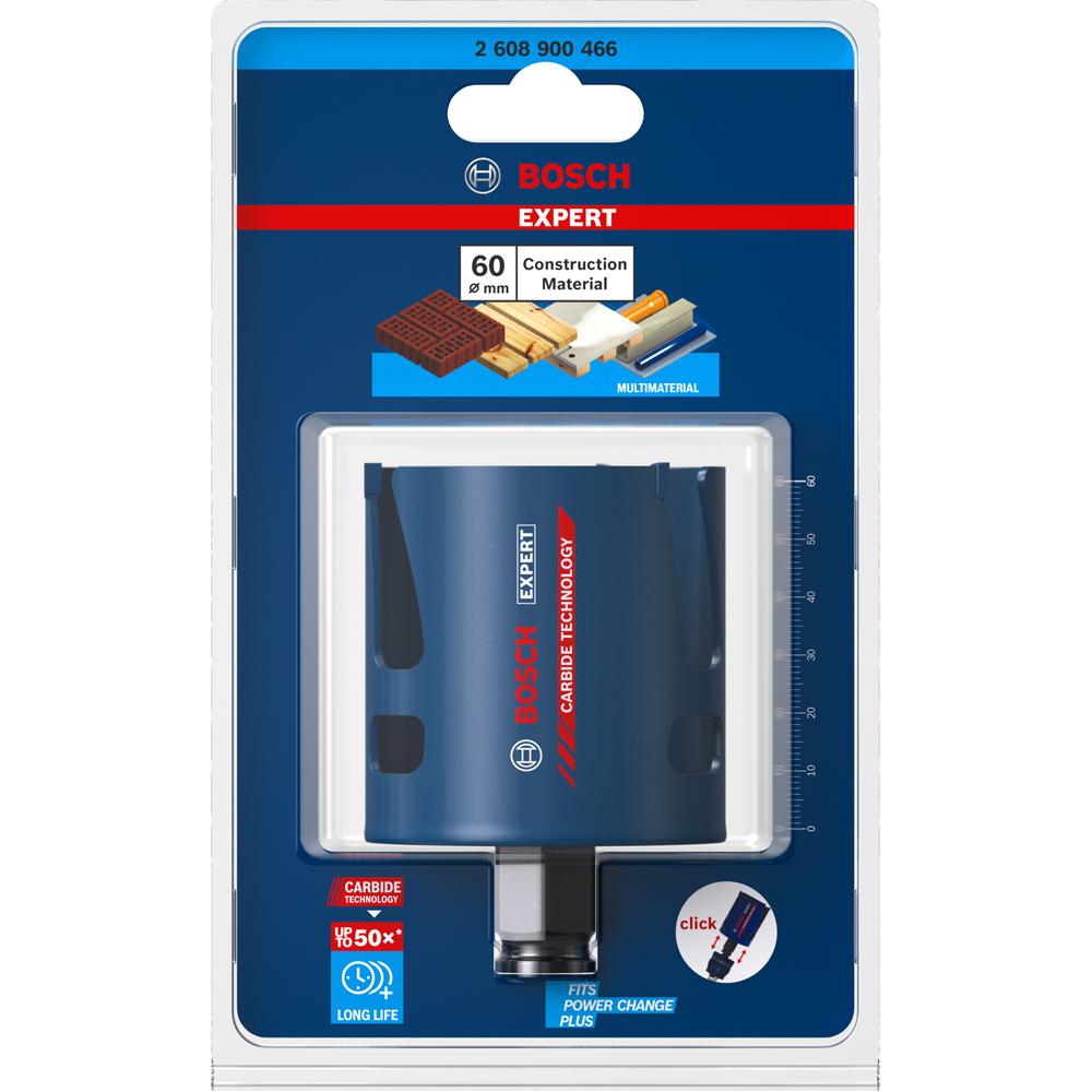 Bosch 2.608.900.466 EXPERT 60mm x 60mm Construction Material Hole Saw – image 9