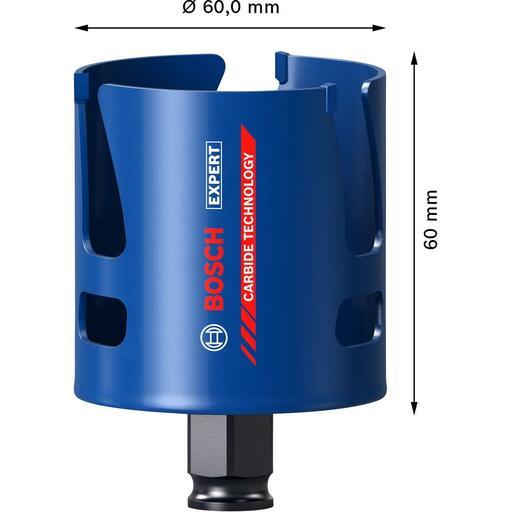 Bosch 2.608.900.466 EXPERT 60mm x 60mm Construction Material Hole Saw – image 4