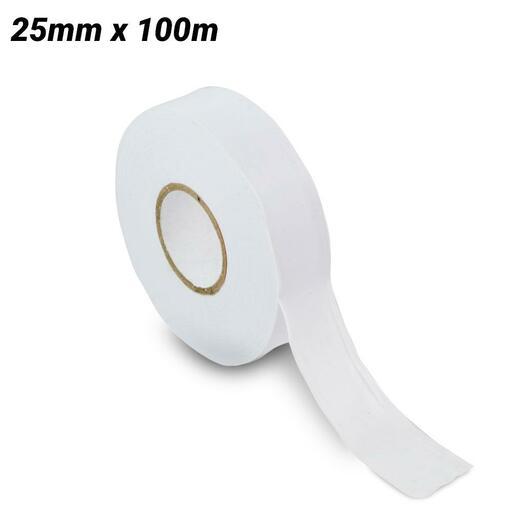 Maxisafe BFT780-W 25mm x 100m White Flagging Tape