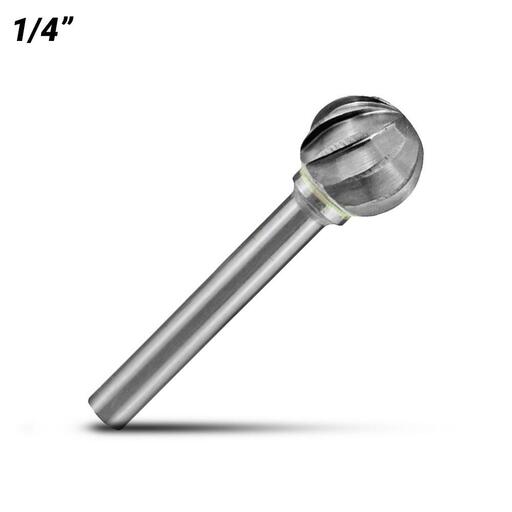 Holemaker CB-SD1-AC 1/4" Ball Shape Carbide Burr