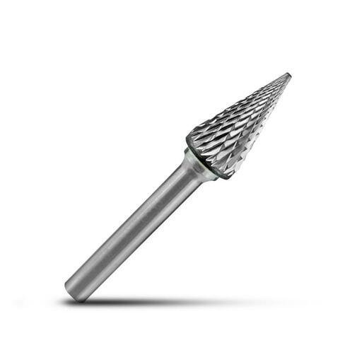 Holemaker CB-SM5 1/2" x 1" Cone Shape Carbide Burr – image 2