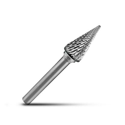 Holemaker CB-SM6 5/8" x 1-1/8" Cone Shape Carbide Burr – image 2