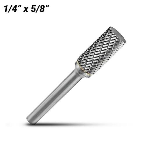 Holemaker CB-SA1 1/4" x 5/8" Cylindrical Square Carbide Burr