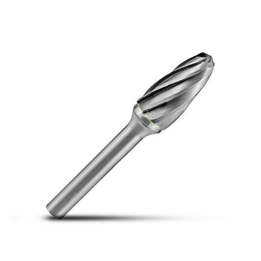 Holemaker CB-SF3-AC 3/8" x 3/4" Tree Shape Radius Carbide Burr – image 2