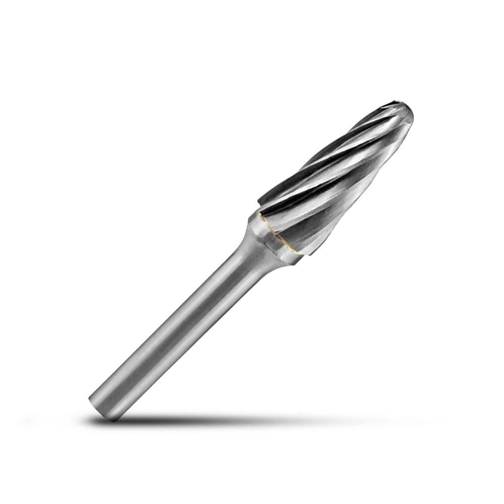 Holemaker CB-SL4-AC 1/2" x 1-1/8" Tapered Radius Carbide Burr – image 2